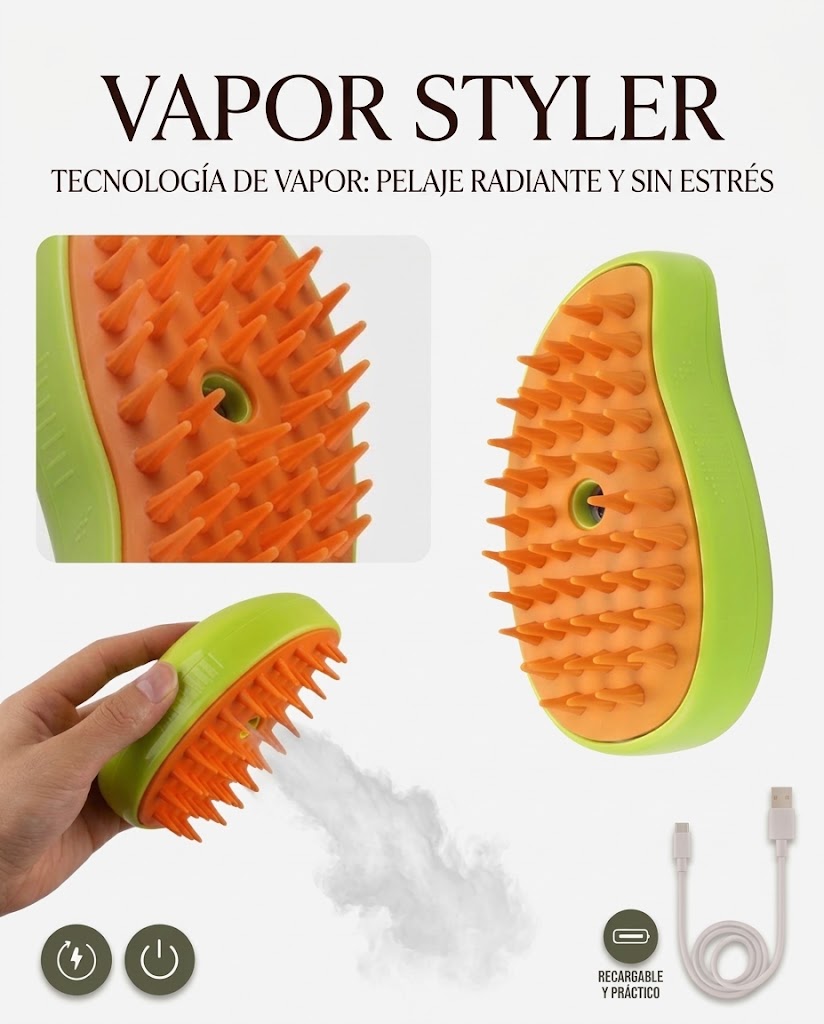 Vapor Styler - Cepillo Vaporizador